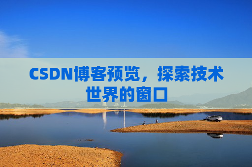CSDN博客预览，探索技术世界的窗口